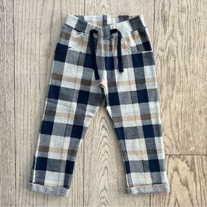 Plaid Kids Casual Bottoms